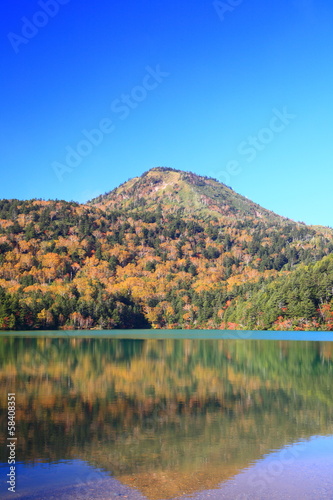Shiga Plateau in autumn, Nagano, Japan