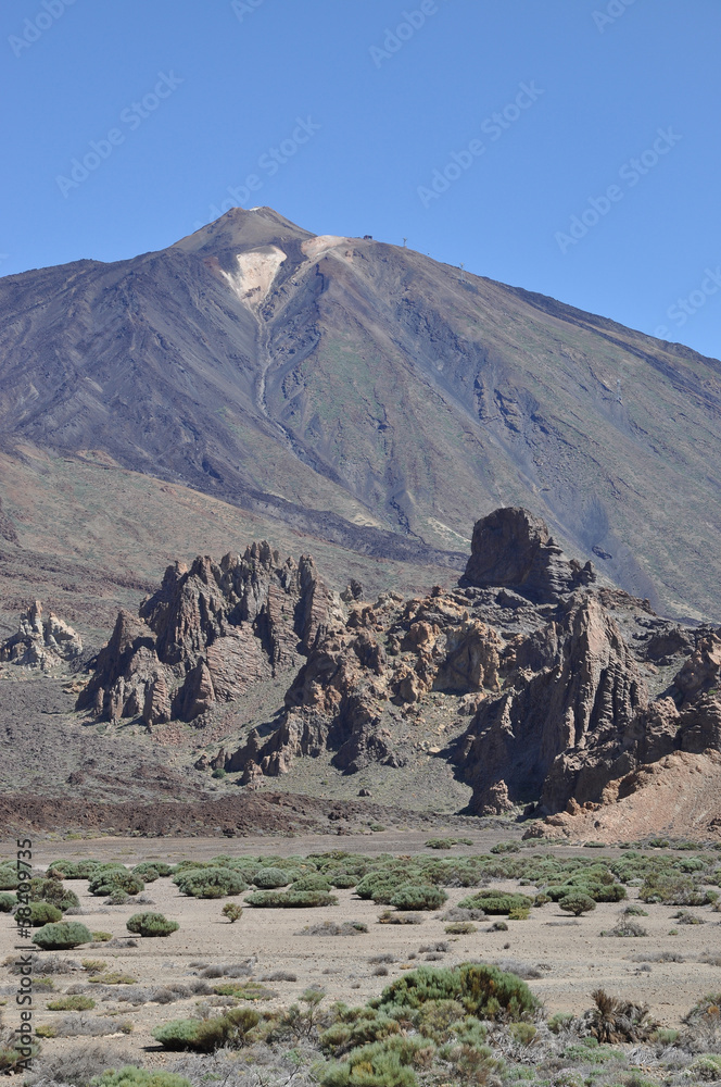 Roques de Garcia und Pico del Teide, Teneriffa