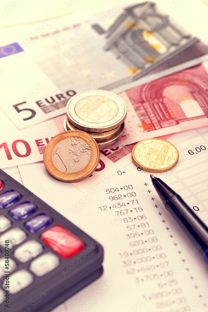 Finances planning concept Finances planning concept