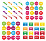 ribbons stickers