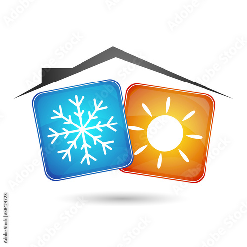 air conditioning in the house, the design of business