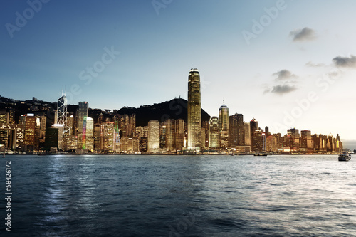 Skyline of Hong Kong © Iakov Kalinin