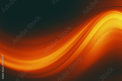 Wallpaper Mural Red and yellow background of abstract warm curves Torontodigital.ca