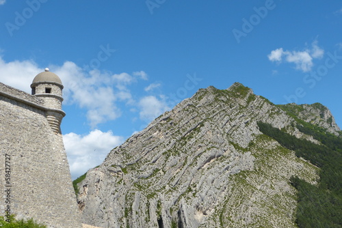 Tableau sur toile Forteresse de Sisteron