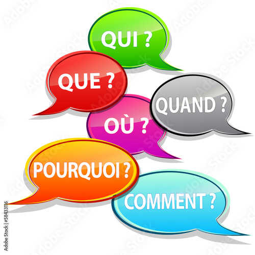 Bulles de questions