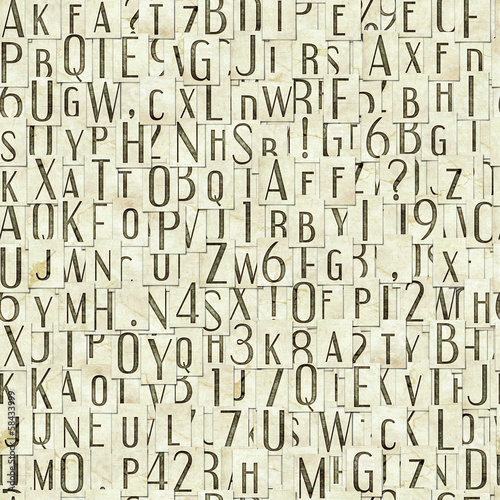 letter seamless texture