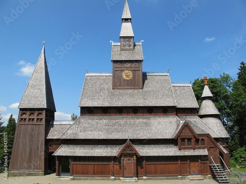 Gustav-Adolf Stabkirche in Hahnenklee(Harz)