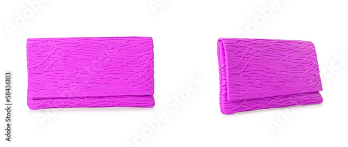 Woman bag isolated on the white background