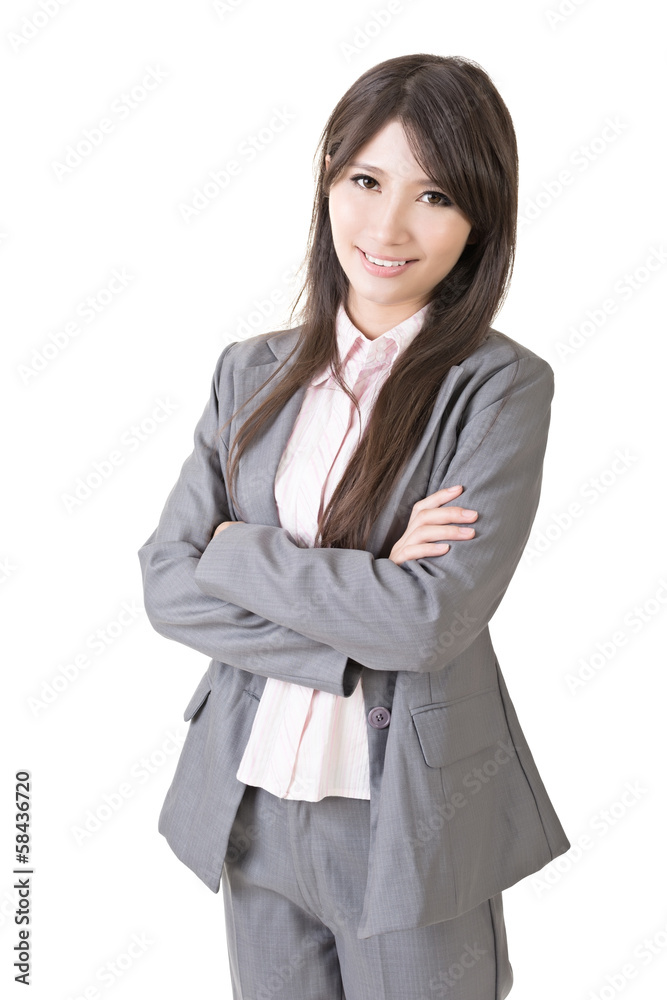 Confident Asian business woman Confident Asian business woman