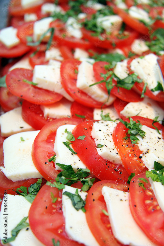 Tomate-Mozarella Tomate-Mozarella