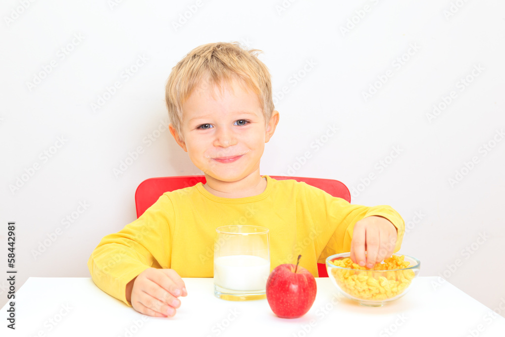 little boy with healthy food, healthy eating concept little boy with healthy food, healthy eating concept