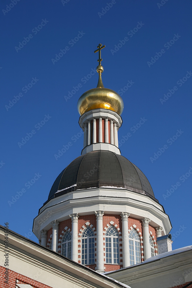 Dome of the Christmas Church Rogozhskaya settlement, Moscow