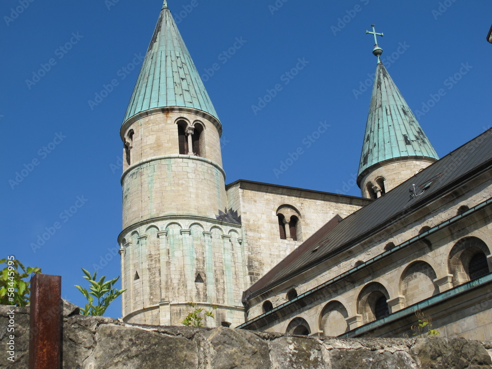 romanische Stiftskirche St. Cyriacus in Gernrode(Harz)
