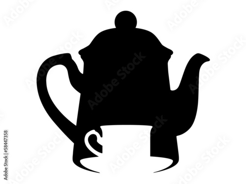 coffe pot with cup