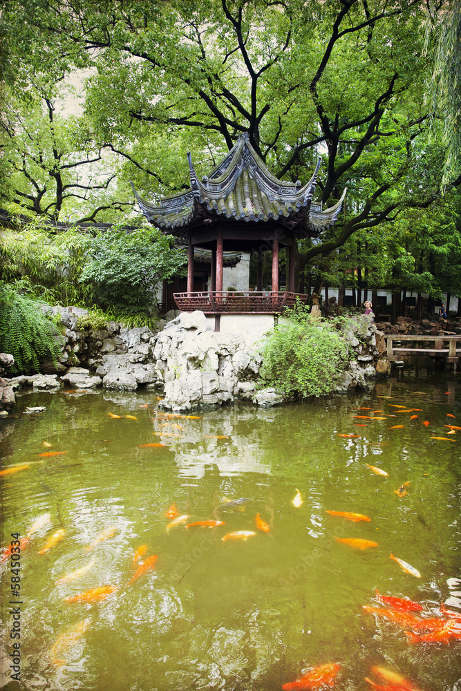 Naklejka premium Yu Garden, Shanghai - China