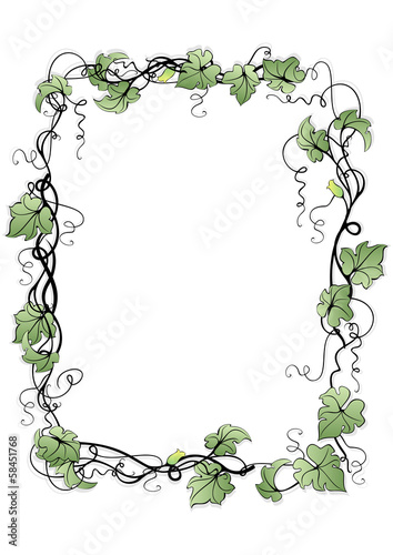 Floral frame