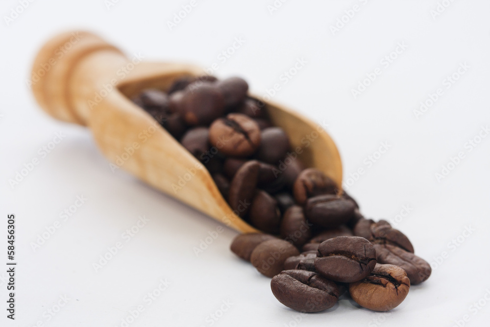 coffee beans in the foreground coffee beans in the foreground