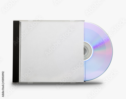 Quadro su tela CD in the open box