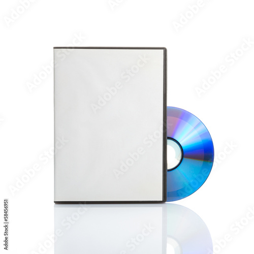 Blank dvd with cover photo