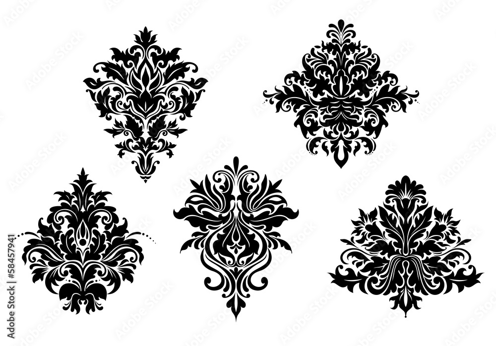 Floral design elements Floral design elements