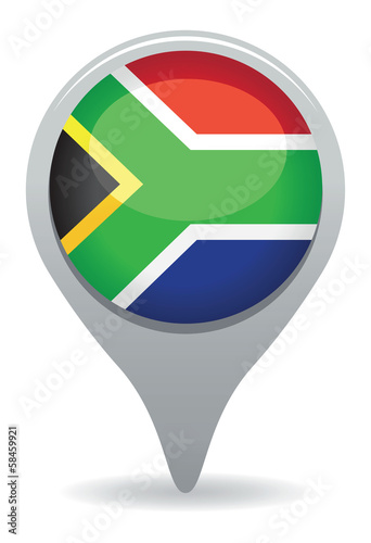 south african flag pointer