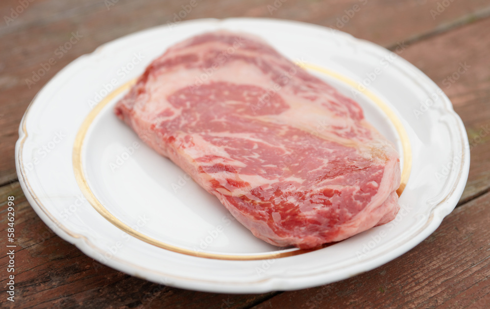 Kobe beef ribeye steak Kobe beef ribeye steak