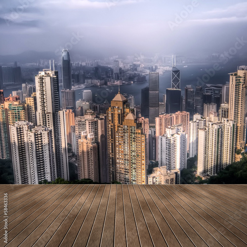 Hong Kong skyscrapers © ChenPG