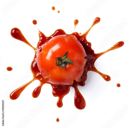 crushed tomato photo