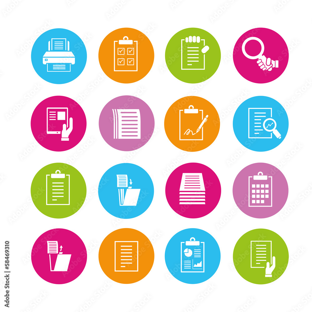 document icons document icons