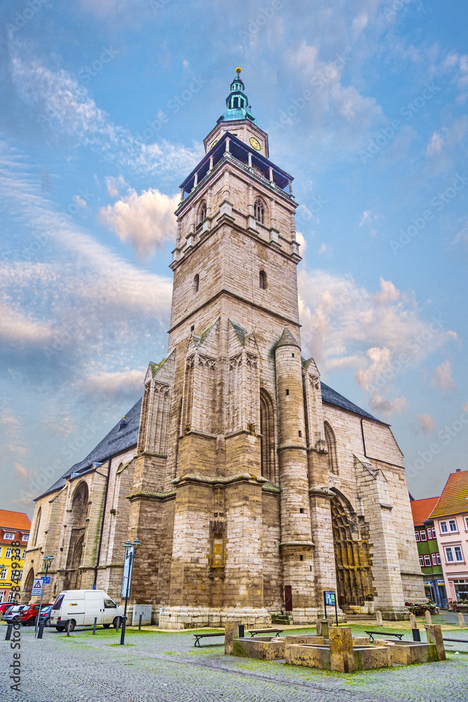 church St. Bonifacius Bad Langensalza germany