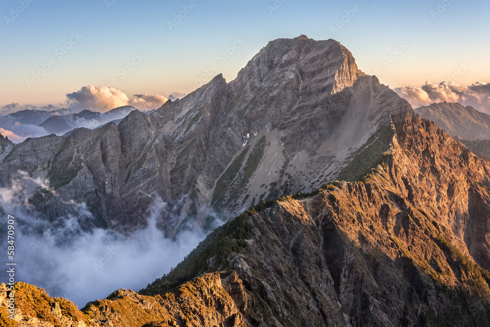 Obraz premium Mt Yushan