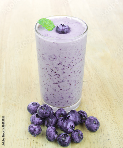 Blueberry smoothie