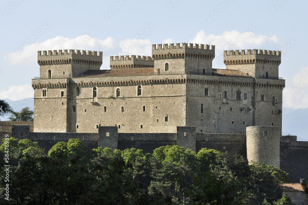 The castle of Celano