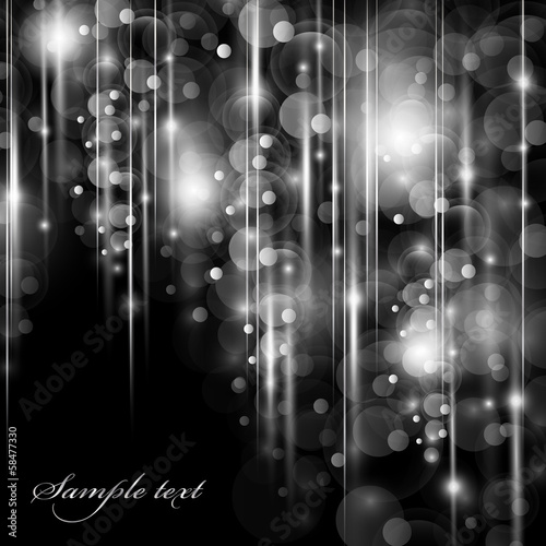 Abstract Gray Background - Vector Illustration