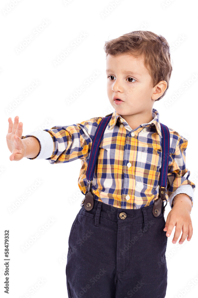 Portrait of an adorable little boy Portrait of an adorable little boy