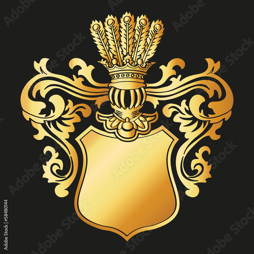 Heraldic shield