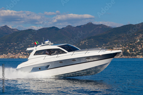 Motor boat, rio yacht, best italian yacht © Andrea