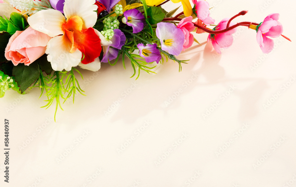 Fototapeta premium composition of flowers