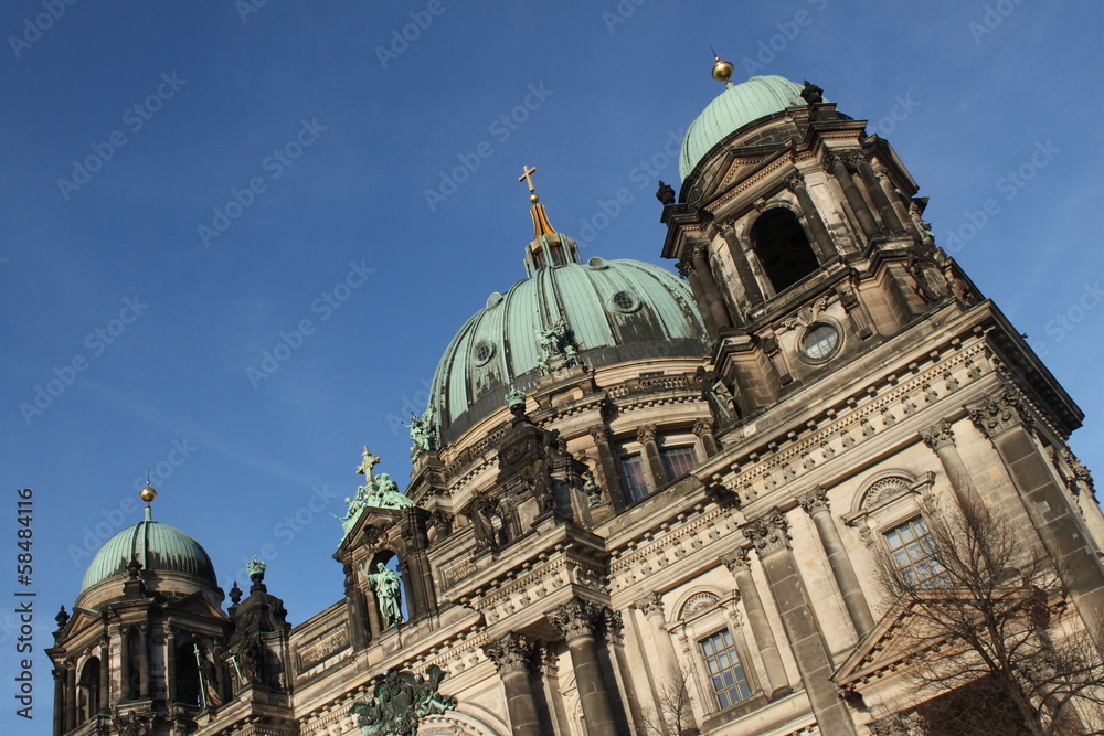 Obraz premium Berliner Dom von Westen