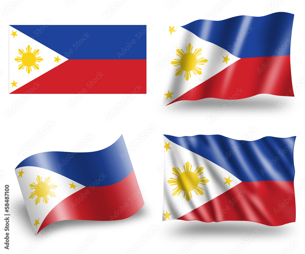 Fototapeta premium Flag of Philippines