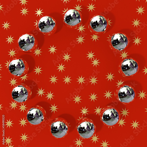 Christmas Background - 3d Rendering