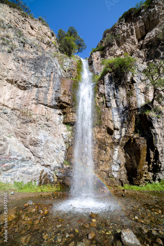 Waterfall "Kegety", Tien Shan, Kyrgyzstan