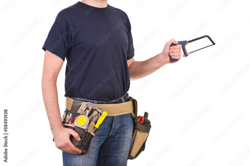 Blue collar worker. Blue collar worker.