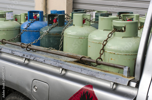 gas in bombole incatenate