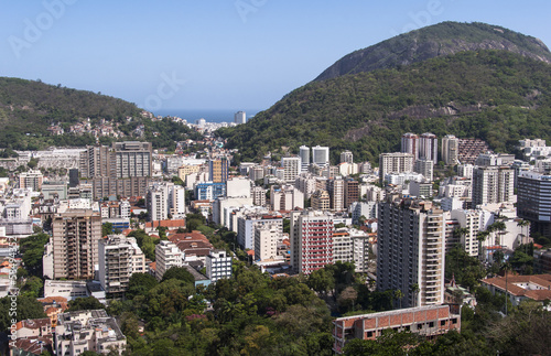 Aerial Rio de Janeiro Botafogo District