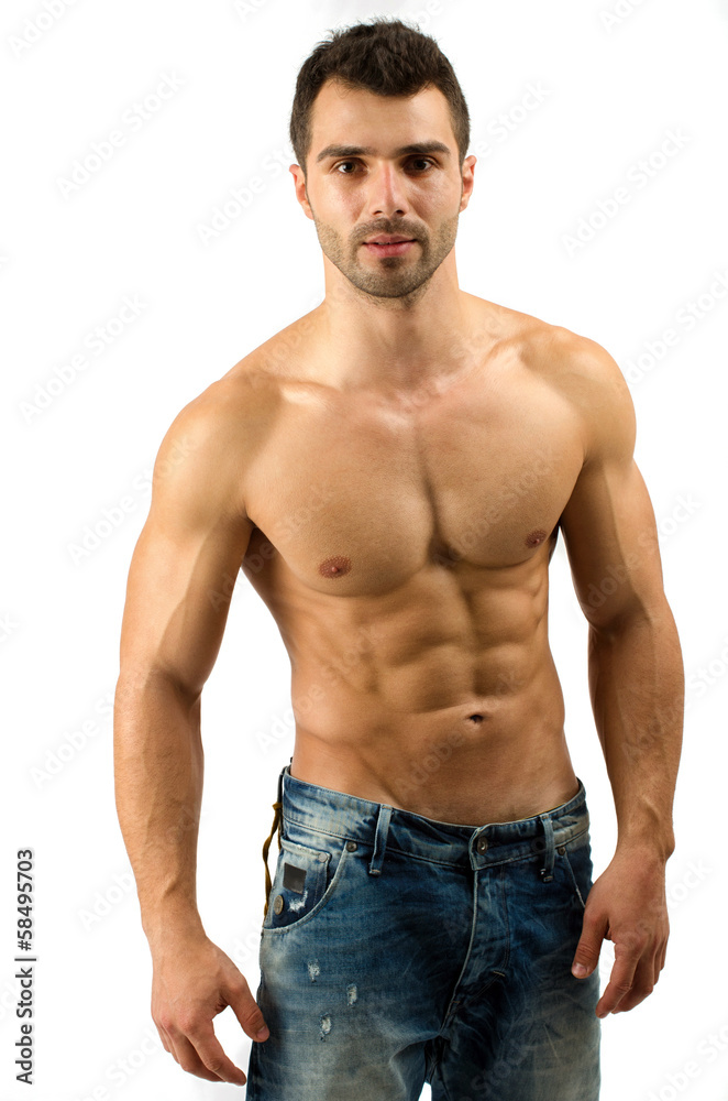 Strong bodybuilder man with perfect abs,,biceps,chest Strong bodybuilder man with perfect abs,,biceps,chest