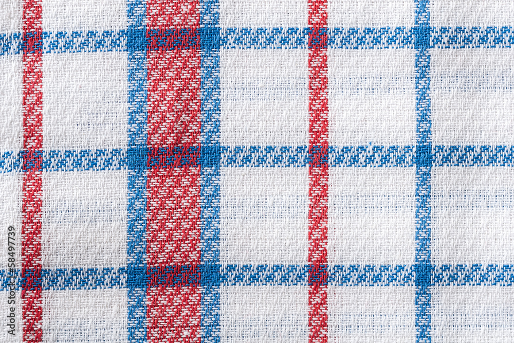 Checkered fabric texture Checkered fabric texture