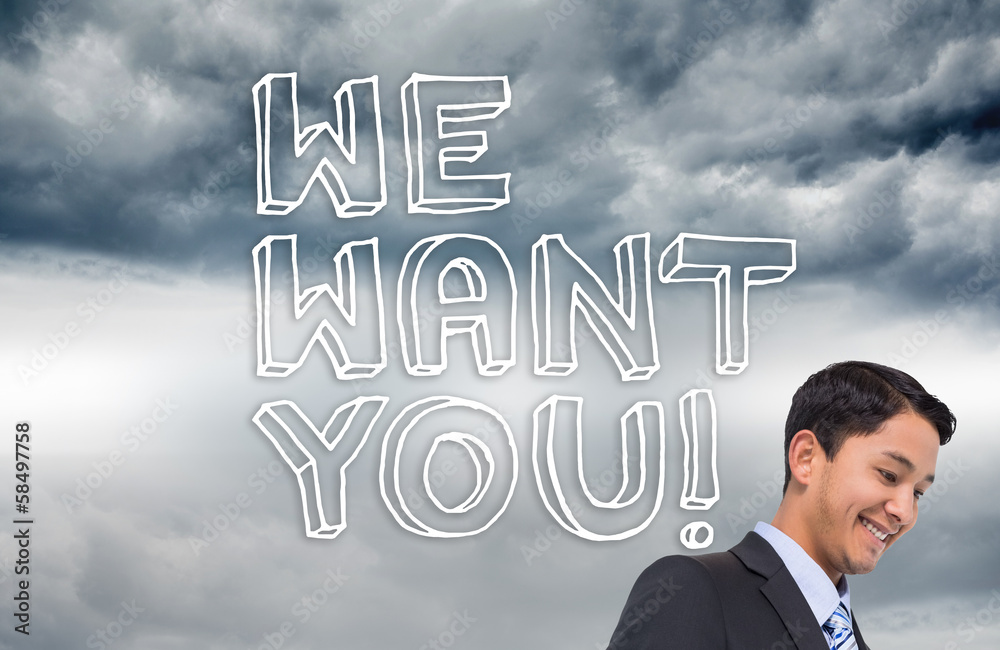 Composite image of smiling asian businessman Composite image of smiling asian businessman
