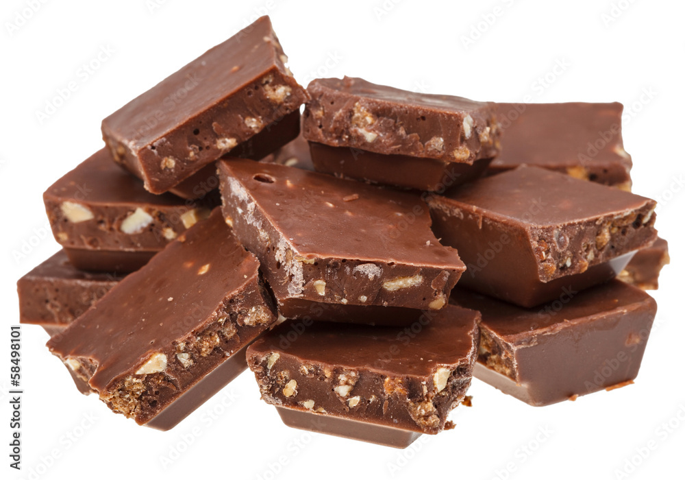 milk brown chocolate with biscuit crumbs milk brown chocolate with biscuit crumbs