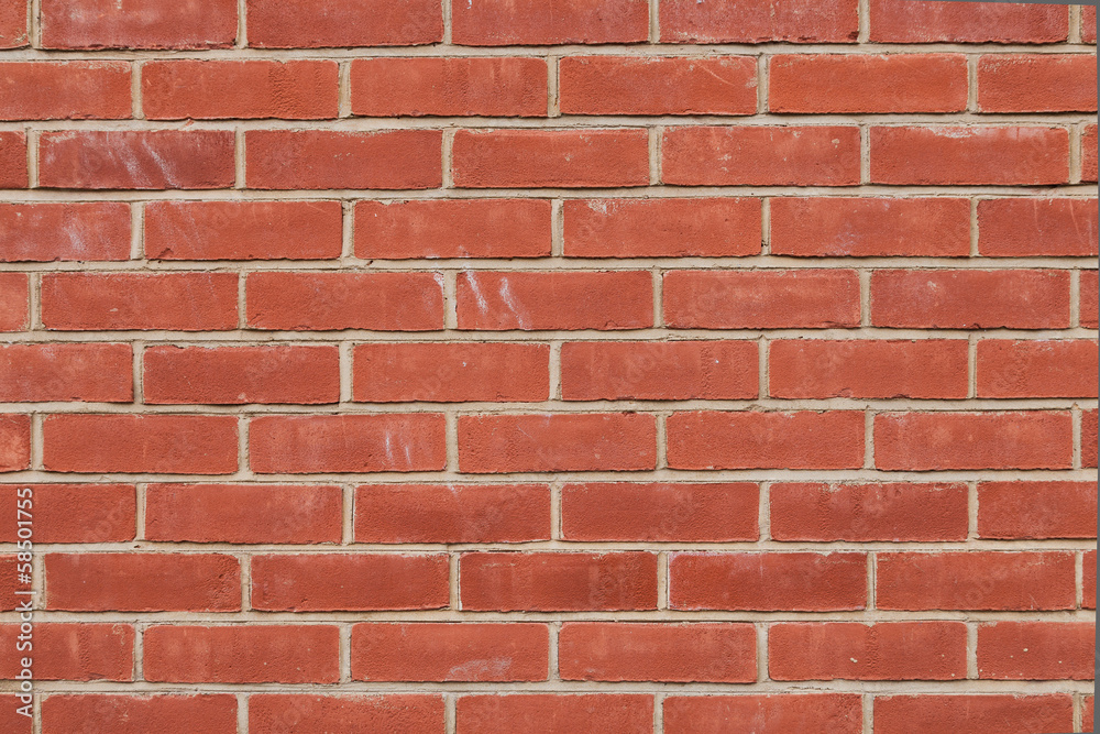 Muro di mattoni rossi Muro di mattoni rossi